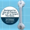 SlipX Solutions 17” Safe Grip Shower Grab Bar, Extra Long