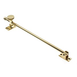 idh by St. Simons 21002-003 Professional Grade Quality Solid Casement Adjuster, 12-Inch, Polished Brass