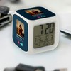 Fabulous Blue Illuminated Cube Alarm Clock - Jedidiah Sawyer Chainsaw