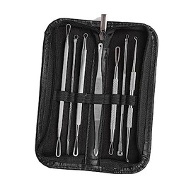 MERRYHAPY Blackhead Tool Kit 7 Piece Set for Pimples Blackheads and Blemishes Removal Careful Design