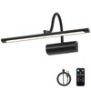 JOOSENLUX 16" Dimmable Picture Light, LED, Battery Operated, Wireless, Adjustable
