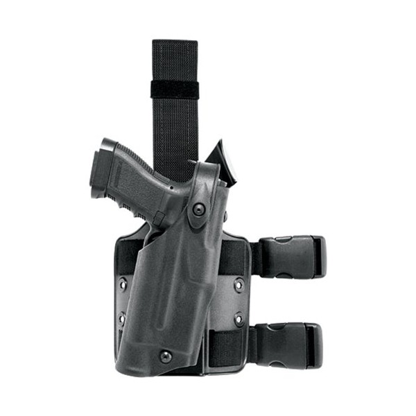 Safariland 6304 ALS Tactical Leg Holster, Black, Right Hand, Glock 17/22 with ITI M3