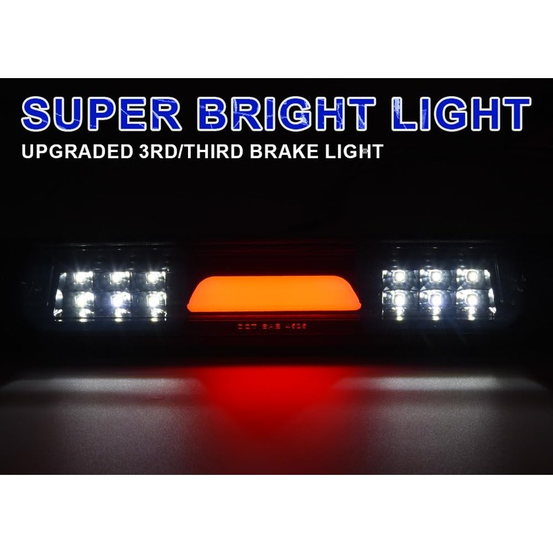 PIT66 LED 3rd Brake Light Compatible with Colorado/Canyon 2015-2018 Cargo