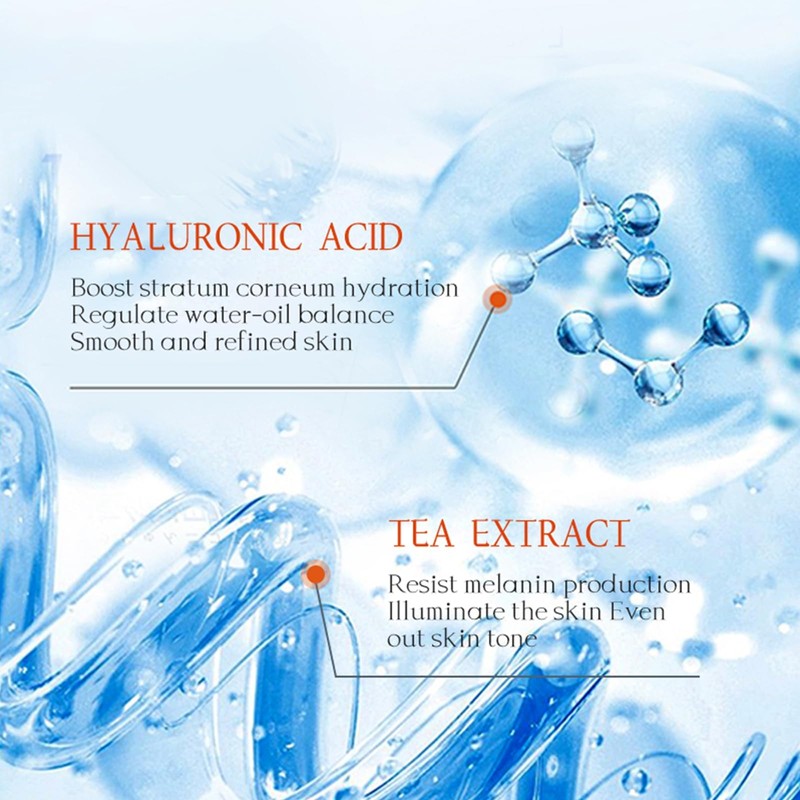 Farbiger Sonnenschutz im Gesicht