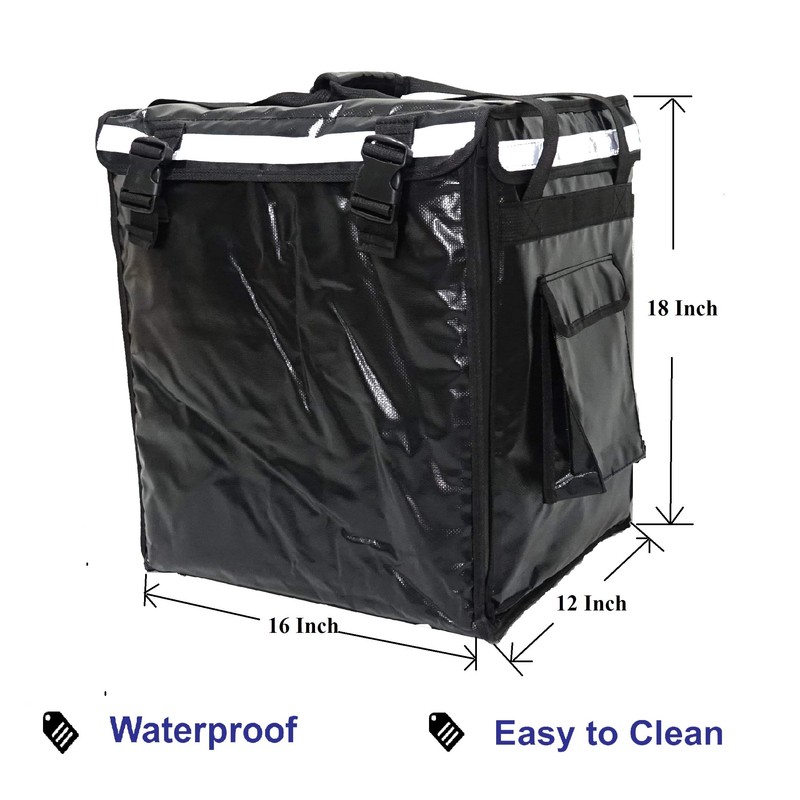 PK-66V: Middle Food Delivery Backpack,16" L x 12" W x