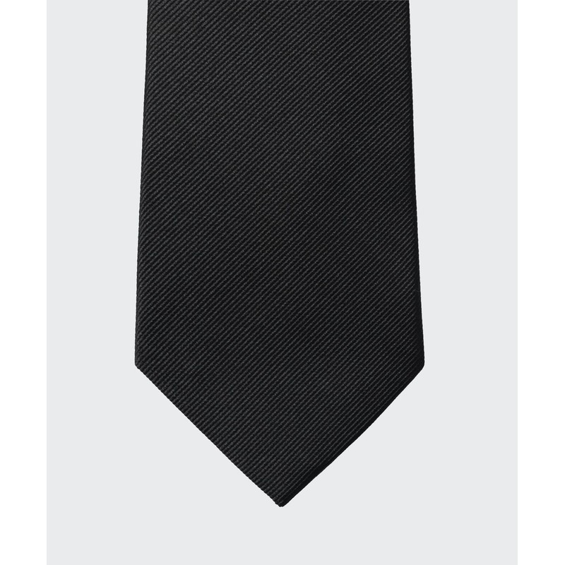 Musinsa Standard Silk Solid Tie [Black]