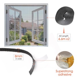 Mycarbon Window Fly Screens, Set of 2