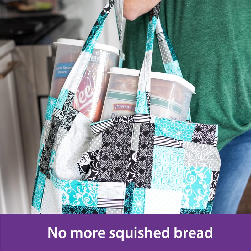 Buddeez Bread Buddy for Wide Pan Loaves, Bread Box, Bread