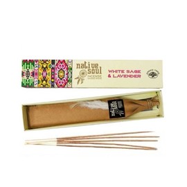 Native Soul Incense Smudge Sticks | WHITE SAGE & LAVENDER 1 Box = 15g (1)