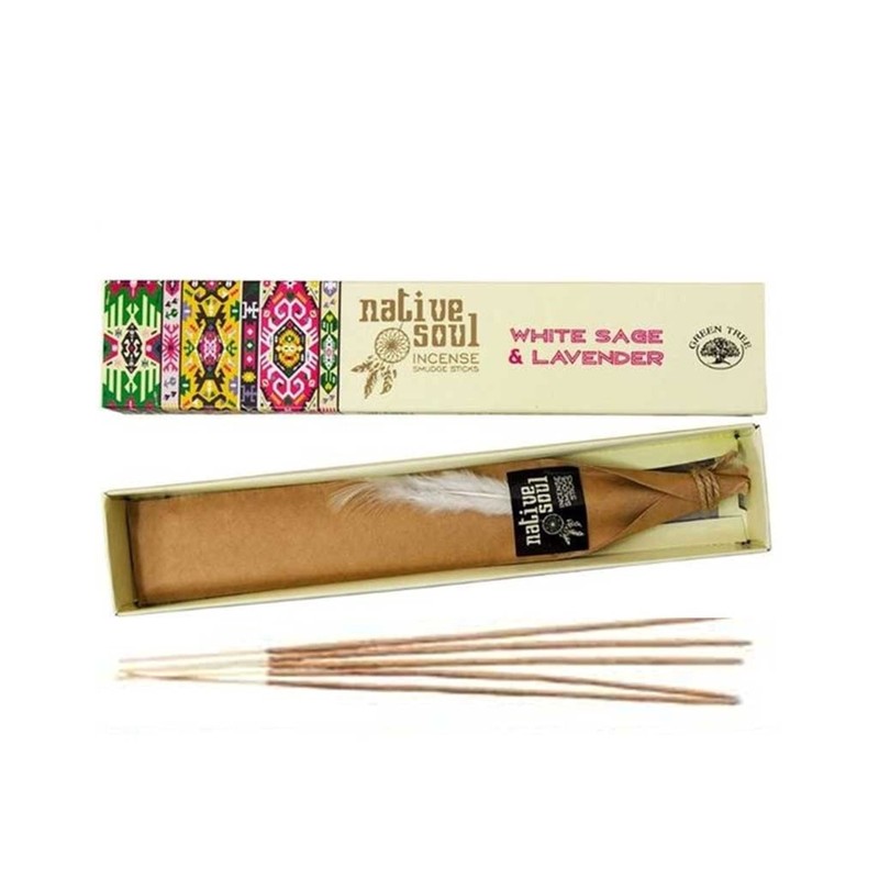 Native Soul Incense Smudge Sticks | WHITE SAGE & LAVENDER