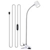 Dott Arts Desk Lamp,USB Clip On Light with 3 Color
