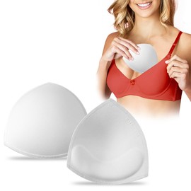 Metric USA Bra Inserts Made from Recycled Material Soft Push Up Pads for Comfortable Support Removable Reusable Cushion Pads for Sports Bras Bikinis Swimsuits Everyday Wear Chest Enhancers