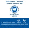 Waterdrop WD-PF-01A Plus NSF認定交換用フィルター WD-WFD-22L WD-WFD-24 WD-WFD-40L ディスペンサーろ過システム 最大2か月または200ガロン (3パック)