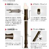 Toyama Musical Instrument AULOS Belkanto Altricoder, Baroque Type, 309A (E),