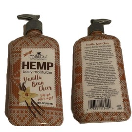 Very Merry Hemp Body Moisturizer - Holiday Scent (VANILLA BEAN CHEER (2 pACK))