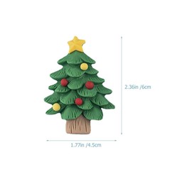 Luxshiny 5 Pieces Christmas Magnets Set Fridge Holiday Magnets Decorative Christmas Fridge Magnets Santa Snowman Vintage Dishwasher Magnet Christmas Magnets for