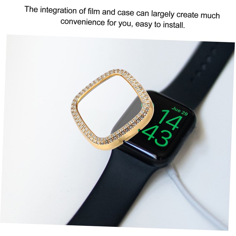 Gadpiparty Sense Protective Case Electroplated Full Coverage Watch Cover with