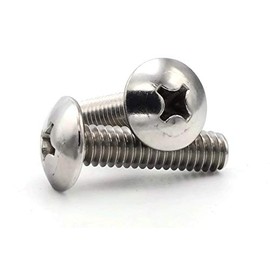 Phillips Truss Head Machine Screw 18-8 Stainless Steel - #10-24 x 1-1/4" Qty-100
