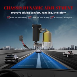 YXPCARS Air Suspension Compressor for Air Ride Pump for Toyota Land Cruiser 2002-2009/ 4Runner 2003-2009 V8 4.7L, for Lexus Gx470 2003-2009 V8 4.7L Gx460 2010-2016 4.6L V8 Parts# 4891060020 with dryer