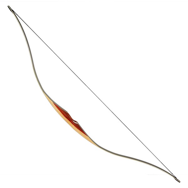 KAINOKAI 54" Traditional Laminated Recurve Bow/Archery Amercian Hunting&Target Horse Bow/Longbow