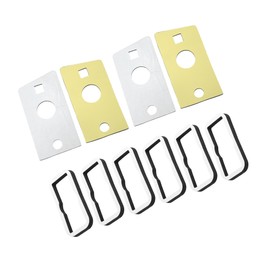 Partuto 1 Set Roof Cab Marker Light Gasket Clearance Running Lights Seal Kit for Hummer H2 Front Rear Cab Clearance Lights Running Lamp Waterproof Cushion Double Self-Adhesive Replacement