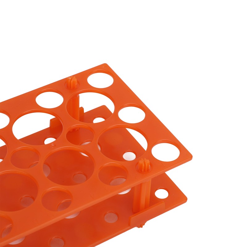 5 Pcs 28 Well Test Tube Rack Detachable Plastic Centrifuge