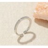Affinity Fashion Jewelry Toe Ring Channel Set Round Cut Cubic