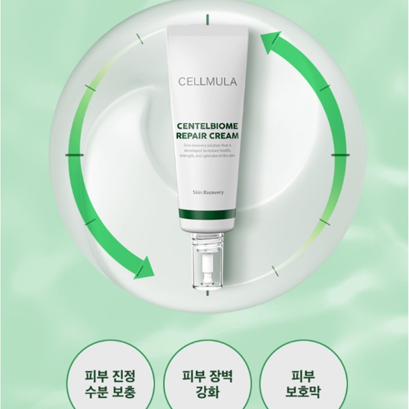 Cellmuller Centelbiome Repair Cream 50ml Centella asiatica cica soothing skin