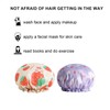 Cute Shower Cap - ShiningUU 2pcs Reusable Shower Caps for