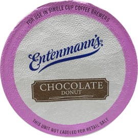 Entenmann's Chocolate Donut Flavored Single Serve Coffee Cups - 10 Count
