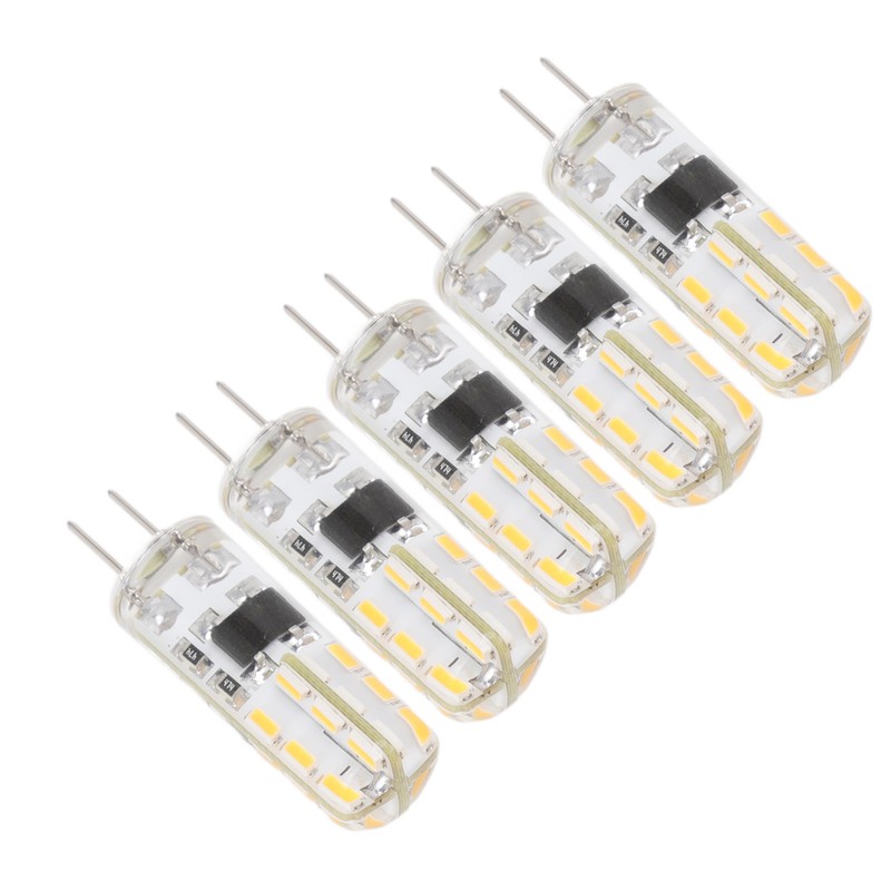 10pcs G4 LED Bulb Double Feet Base 1.5W AC110V 110LM