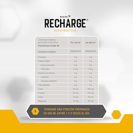 Be Better Recharge Electrolitos en Polvo, Sin Azcar, Sin Caloras, Sin Colorantes, 24 Sobres, Sabor Manzana Verde                                      