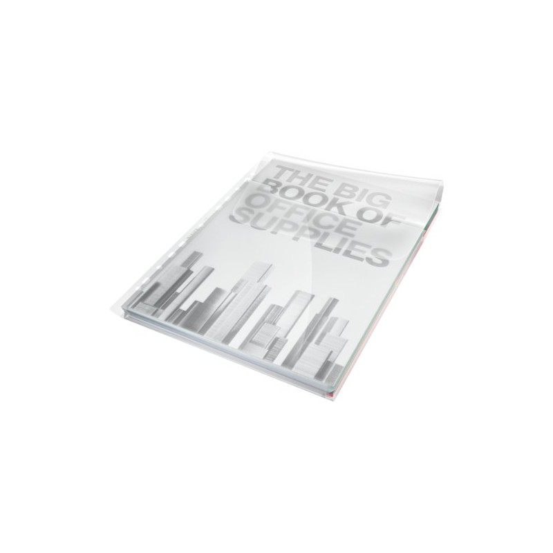 Leitz Premium Plastic Punched Pocket A4, Expanding, High Capacity 200