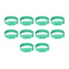 10Pcs Goat Collar Sheep Identification Bands Livestock Marking Ring Farming