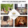 GURUDAR Glass Teapot Set, 34OZ/1000ML Glass Tea Kettle with Loose