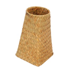 Alipis Pastoral Style Decorative Vase European Retro Pen Organizer Unique Weaving Design Multi-Purpose for Home Office for Friends Family Height