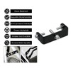 SCSpecial Bike Rear Rack Mount Adapter (Black)