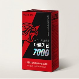 Nutri D Day 뉴트리디데이 시그니처 스트롱 아르기닌 7000 액상스틱 아르지닌 15포 1개