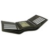 Genuine Leather Slim Classic Trifold Men Wallets RFID Blocking USA