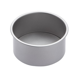 KitchenCraft Non-Stick Round Deep Cake Tin with Loose Base, 18 cm (7")