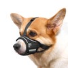 OneTigris Muzzle, Nylon Muzzle for Dogs, Adjustable Webbing, Suitable for