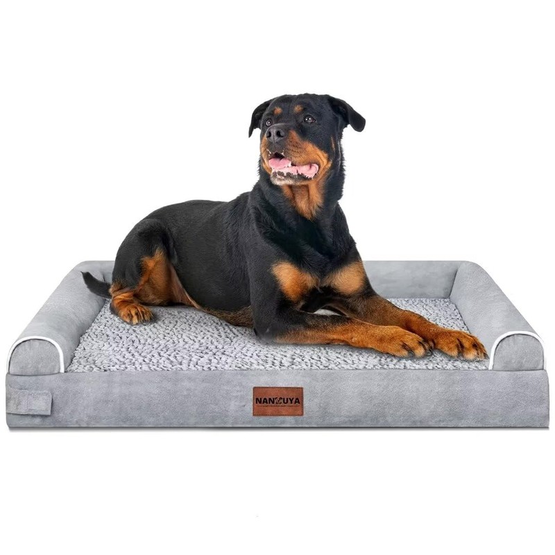Large Dog Bed Orthopedic Washable: Beds Bolster XL Bed Big