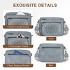 APHISON Crossbody Purse for Women，Small Crossbody Bags Trendy Vegan Leather