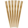 BambooMN Premium Reusable Japanese Bamboo Chopsticks, Twisted 9 inch -