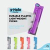3 Hole Punch, Portable Hole Puncher for 3 Ring Binder,