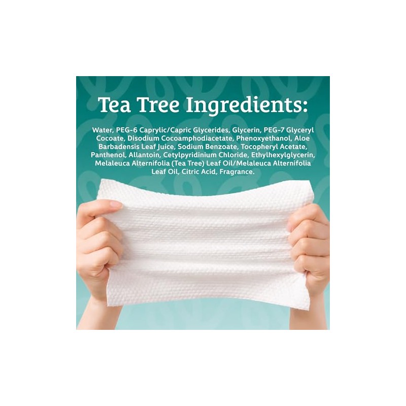 Body Prescriptions - 2 Pack (60 Count Each) Tea Tree