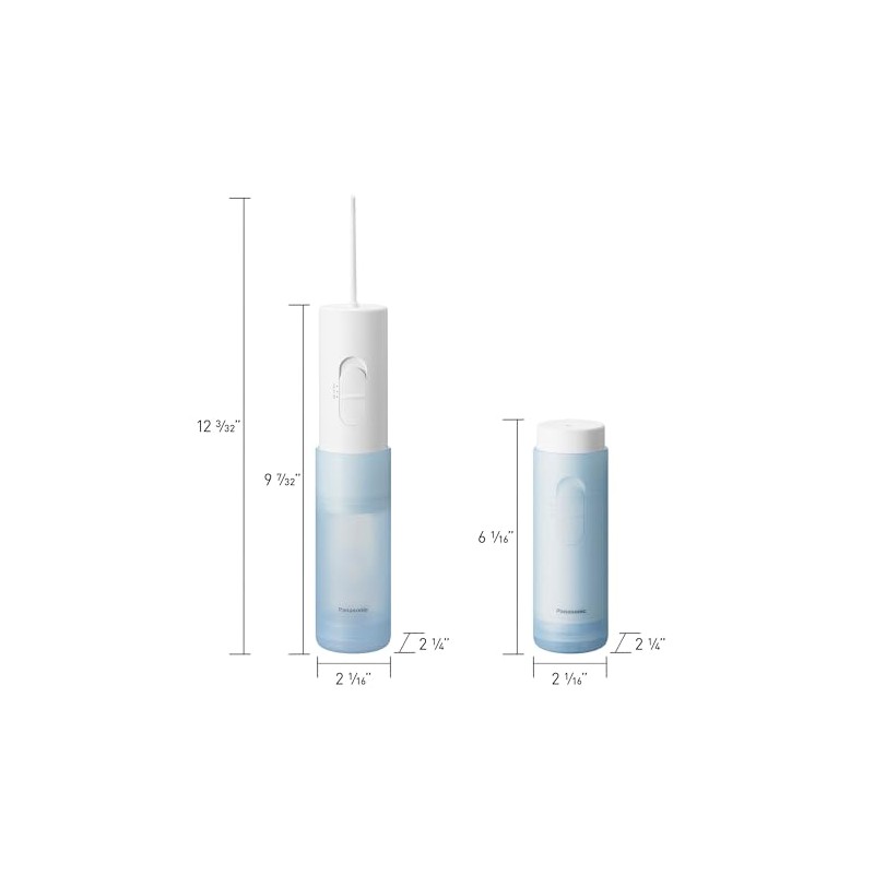 Panasonic EW-DJ11-A - Irrigador oral portátil inalámbrico con dos ajustes