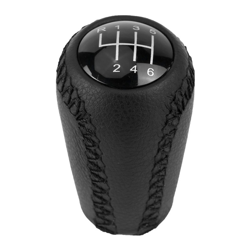 Leather Gear Stick Shift Knob Cover for Mazda 3 BK