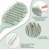 Gelapa 2pcs Detangling Hair Brush, Soft Hair Brush for Women,