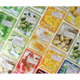 Natural Essence 3D Mask Pack (40 sheets) 40 olives